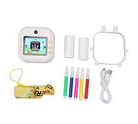 MtLavishishishishishing Instant Print Ideale per i selfie per bambini e la registrazione video ad alta risoluzione 48 MP Dual Cameras 8x Digital Zoom 2,4 pollici per la protezione (Bianco)