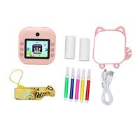 MtLavishishishishishing Instant Print Ideale per i selfie per bambini e la registrazione video ad alta risoluzione 48 MP Dual Cameras 8x Digital Zoom 2,4 pollici per la protezione (Rosa)