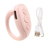 MtLavishishishishishing Remote Control Pagina Turner Design ergonomico Design a basso consumo di energia Lunga resistenza per la lettura dei romanzi TV che prendono selfie (Rosa)