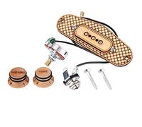 Mtlavishishishishishing Tre String 3 Pole Cigar Box Pickup per professionisti e dilettanti realizzati con materiale premium adatto alla chitarra per sigari con 4 5 kohm impedenza