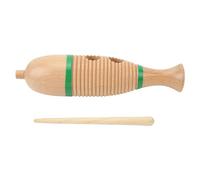 Mtlavishishishishishishing a forma di pesce guiro in legno strumento musicale a percussione latina delicata e durevole adatto per la scuola dell'asilo e le occasioni di feste