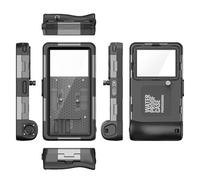 Mtlavishishishishishishing immersion teatro protettivo compatibile con e Professional Waterproof Case per lo snorkeling subacqueo video aggiornato IP68 IP68 STANDARD DUGLIUND (Nero)
