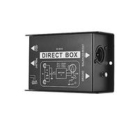 Mtlavishishishishishishing Professional Convertitore Audio Singolo Canale Box per Convertire Segnali Sbilanciati a Bilanciati Ideali per Chitarra Elettrica e Performance Live