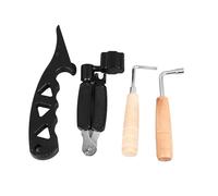 Mtlavishishishness Cuitar String Strumenti SET SOLUZIONE SOLUZIONE COMPLETA per la messa a punto e i cambiamenti di stringa rapidi adatti per chitarre elettriche e acustiche in