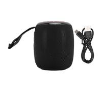 Mtlavishishness Altoparlante Bluetooth Esterno Nero con Surround Audio ad Alta Potenza Effetti Luce RGB Acqua BT 5.1 7 W Ideale per Campeggio e Avventure all'Aperto