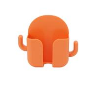 Mtlavishishness Authesive Wall Mount Celluh Phone Mount Mount Phone Pieno di ricarica per la camera da letto per la casa (Arancia)