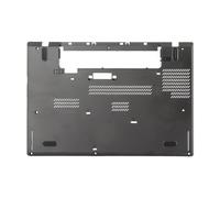 Mtlavishishness Black Laptop Bottom Case Base Ground Parti di Sostituzione del Coperchio Inferiore per T460 con dissipazione del Calore di Ventilazione