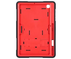 Mtlavishishness Case protettivo per tablet iOS e galassia tab S6 Shock ad alta forza Easy trasporto per l'uso della scuola di ufficio realizzato in silicone flessibile e ABS (Rosso)