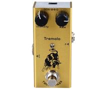 MtLavishishness Electric Effect Pedal Lightweight Alluminio portatile in alluminio con accurata regolazione per i chitarristi nelle sessioni di performance e pratica Digital Delay (Tremolo(09))