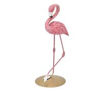 Mtlavishishness Flamingo Statue Ornaments Material di alta qualità design squisito Studio della camera da letto del soggiorno portatile e decorazione dello spazio interno circa 17