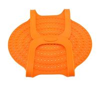 Mtlavishishness grade cibo silicone sollevatore di tacchino non stick calore ideale per arrostire pollame e carni in forno disponibili in colori arancione rosso e verde di circa (Arancia)