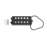 Mtlavishishness Guitar e basso Pickup a doppia bobina Doppia bobina potente Output Stringa bilanciata del suono pulito Adatto per vari generi Materiale in metallo di installazione