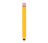 MtLavishishness Nostalic Capadtore Stylus con Penna di stoffa conduttiva Testa per il disegno touch Screen su tablet e smartphone Materiale in metallo Disponibile (Corto)