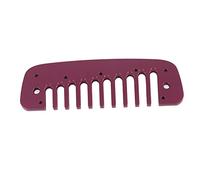 Mtlavishishness Parte per Armonica in Lega di Alluminio Blu con Design Ergonomico per Melodia Dorata Oro Resistente all'Usura Non Deformabile Dimensioni Piccole (Rosso)