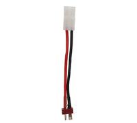 Mtlavishishness Premium Adattatore di Connettori per Carri Cavi Maschili RC con Forma T Filo 16awg Resistente alla Corrosione Ideale per Modelli di Barche Aeronautiche e Veicoli RC