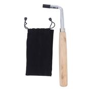 Mtlavishishness Premium L Forma Tronzatura a terra con manico in legno per la riparazione e la manutenzione dello strumento a corda uno strumento compatto leggero ideale per