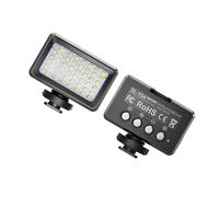 MtLavishishness Riempimento Luce LED LED LEGGIO con temperatura di colore regolabile da 2700k a 9000k e batteria duratura per video di fotografia subacquea a 40 m di profondità (2700K-9000K)