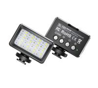 MtLavishishness Riempimento Luce LED LED LEGGIO con temperatura di colore regolabile da 2700k a 9000k e batteria duratura per video di fotografia subacquea a 40 m di profondità (RGB)