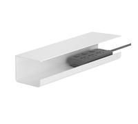 Mtlavishishness sotto la scrivania del vassoio di gestione dei cavi riduce il disordine e organizza i cavi in modo efficace e l'uso di Internet cafe realizzato in materiale in (Bianco)