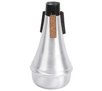 Mtlavishishness Tromba Muta Dritta Principiante Pratica Silenziatore In Lega Di Alluminio Universale Con Bell'aspetto E Design Leggero Per La Notte Giocando A Casa Circa 7 X 7 X