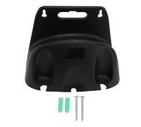 Mtlavishishness Wall Mounted Bobine Staffa del tubo per tubo addominali con forte carico Cuscinetto per il giardino Auto di irrigazione Auto che lavato Avvolgimento del tubo da 20 (Nero)