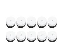 Mtlavishness 10pcs手胶吸汗带羽毛球拍网球拍钓鱼竿跳绳握把胶 白色 (Bianca)