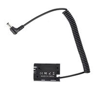 Mtlavishness 12V Lpe6 Batteria fittizia Lpe6 13×10×3 Lp-E6 Batteria fittizia di alimentazione Connettore accoppiatore CC per fotocamere