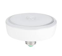 Mtlavishness 15W E27 Lampada da soffitto con sensore a infrarossi per il corpo umano con angolo di rilevamento di 160 gradi Lampada PC ABS a risparmio energetico a luce bianca