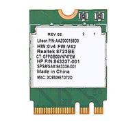 Mtlavishness 2.4G Bluetooth Wifi Wireless Card 2 In 1 For With NGFF M2 Slot High Performance Adapter For Fast Network In Online Gaming And HD Video Watching Up To 150 Mbps