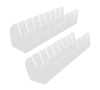 Mtlavishness 2 pezzi Set Supporto da Baseball Cappello in Piedi Multifunzionale in Piedi di Servizio Robusto Salvataggio di Spazio Facile Da Usare Adatto a Più Cappelli Casa e (Trasparente)