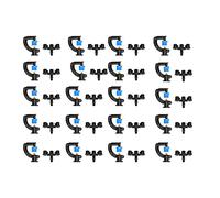 Mtlavishness 20 Set Atomizing Refraction Nozzle Rotating G Type Spray Nozzle For Even Gentle Irrigation Of Seedlings Greenhouses And Shrubs