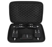 Mtlavishness 4 Pezzi Allarme morso di Pesca 1 Pezzo Ricevitore con Suono avviso Luce LED rilevatore di morsi di Pesce sensibile Set per Carpa Pesce Gatto e Pesca in Acqua salata