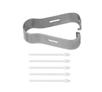 Mtlavishness 5 punte punte accurate sensibili ai graffi portatili sostitutive touch pennini bianchi (Bianco)