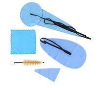 Mtlavishness 5Pcs Saxophone Cleaning Kit Set with Excellent Absorbing Swab and Durable Cloth for Cleaning Various Saxophones and Wind Instruments