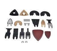 Mtlavishness 81 pezzi set di lame per oscillanti kit utensile da taglio multiuso a sgancio rapido in acciaio ad alto tenore di carbonio