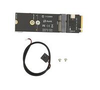 Mtlavishness Adattatore NVMe Scheda Riser SSD con Installazione Semplice 2 Tasti EA 2 Stalle per Chiavi Magnetiche Dimensioni .0×8.0×.0 per Uso in PC e Sistemi di Archiviazione