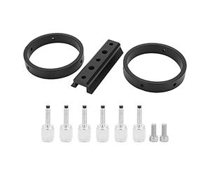 Mtlavishness Ambito di guida della stella 12×11×5 della guida per i cercatori della stella della metropolitana del telescopio per il telescopio con il diametro interno di 43 70mm