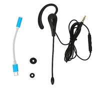 Mtlavishness Auricolare Monoauricolare Con Microfono Cablato Tipo C Per Call Center E Ufficio Con Cancellazione Del Rumore Suono Chiaro E Leggero Facile Da re