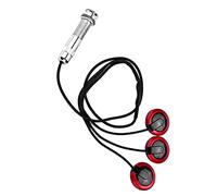 Mtlavishness autoadesivo per auto adesivi Pickup microfono con jack endpin per chitarra ukulele violino design autoadesivo nessun danno alla superficie dello strumento