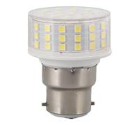 Mtlavishness B22 Lampada LED a mais ABS 10W 1000LM Luce a risparmio energetico senza sfarfallio per armadietto da tavolo a soffitto AC (Luce bianca)