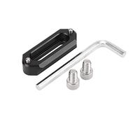 Mtlavishness Binario di Sicurezza per Rilascio Rapido di Telecamera con Perno a Molla e Vite da 1/4 Pollici per Manico NATO in Lega di Alluminio Ideale per Fotografia Professionale e Videografi