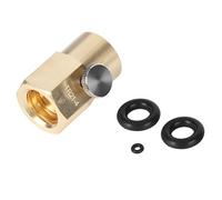 Mtlavishness Bottiglia di soda per uso domestico Bombola di acqua di soda CO2 Ricarica Adattatore del connettore Accessori da CGA320 a TR21 4 Per una facile carbonatazione (Da W21.8 a TR21.4)