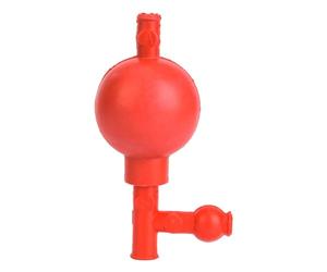 Mtlavishness Bulbo di aspirazione in gomma da laboratorio, riempitore per pipette professionale con 3 aperture per una manipolazione accurata dei liquidi nei laboratori chimici,