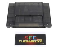 Mtlavishness Cartuccia di gioco console di gioco SFC Un accessorio rivoluzionario con 3000 in 1 scheda di memoria da 8 GB che ti consente di esplorare i giochi classici nella (Nero trasparente)