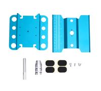 Mtlavishness Cavalletto da Lavoro per Auto RC per Modelli in 1 10 e 1 8 Postazione di Lavoro di Manutenzione Girevole a 360 Gradi con Tavolo di Riparazione Stabile Blu Ideale (Blu)