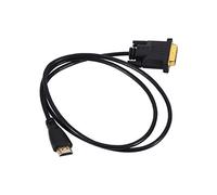 Mtlavishness Cavo adattatore convertitore da HDMI a DVI maschio dorato da 1 m per monitor HDTV. Esperienza di alta compatibilità HD. Qualità HD. Adattamento automatico di tutte le interfacce e