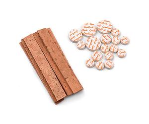 Mtlavishness Clarinetto in Sib - Set composto da 10 pezzi, in sughero e tampone, materiali importati, leggeri e durevoli, per la maggior parte dei clarinetti in Sib, con sacchetto di velluto per una