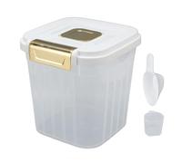 Mtlavishness Contenitore per la conservazione del riso Design a tenuta addensata per dispensa da e uso commerciale Capacità di 5 kg Colore verde (Bianco 10 kg / 22 libbre)