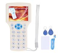 Mtlavishness Copiatrice di schede NFC Lettore di schede IC Scrittore di chiavi ID 10 Frequenza Display da 2,8 pollici per 125KHz 250KHz