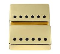 Mtlavishness Cover professionale per chitarra elettrica Humbucker realizzata in ottone eccellente migliora il suono delle chitarre elettriche LP 2 pezzi oro 50 mm 50 mm 50 mm (52 mm 52 mm 52 mm)